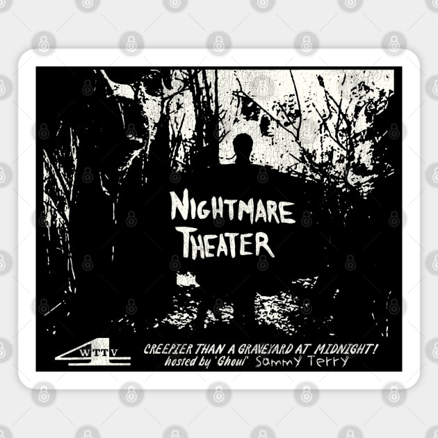 Nightmare Theater with Sammy Terry Magnet by darklordpug